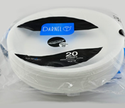 Plato icopor pando #26