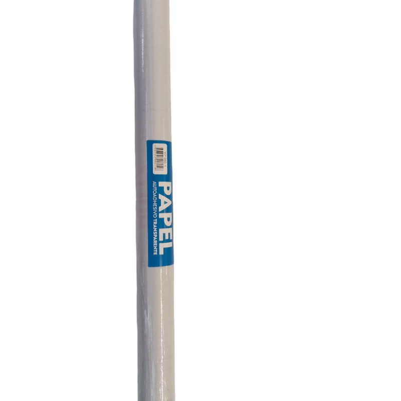 Papel autoadhesivo transparente