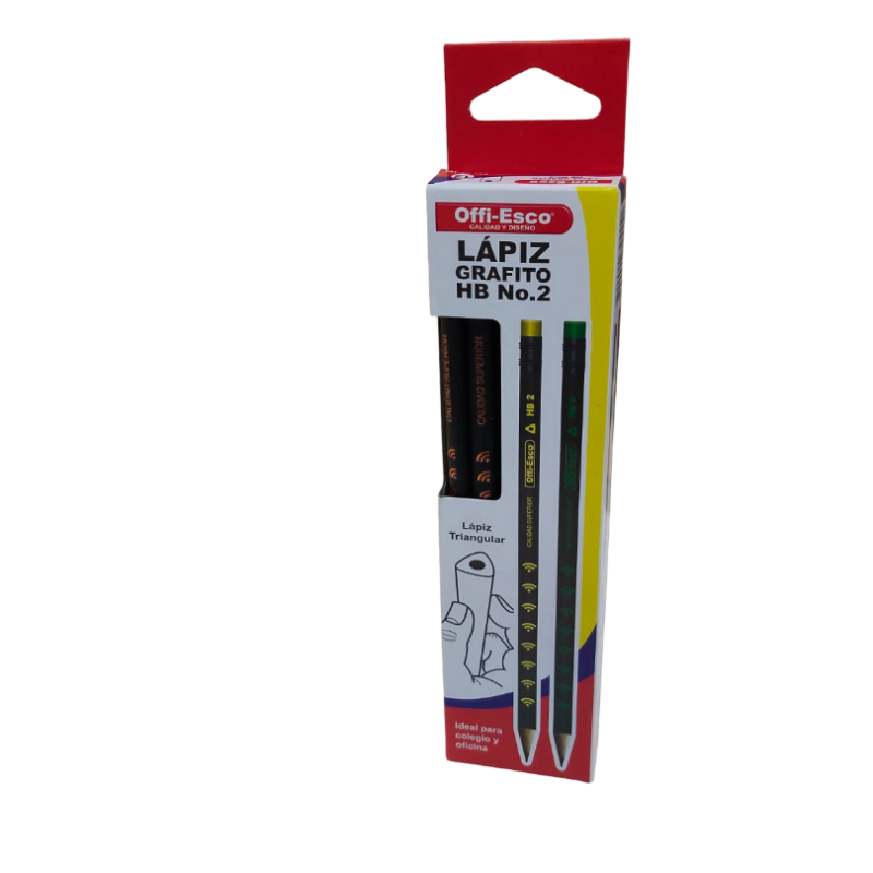 Lápiz grafito hb No.2